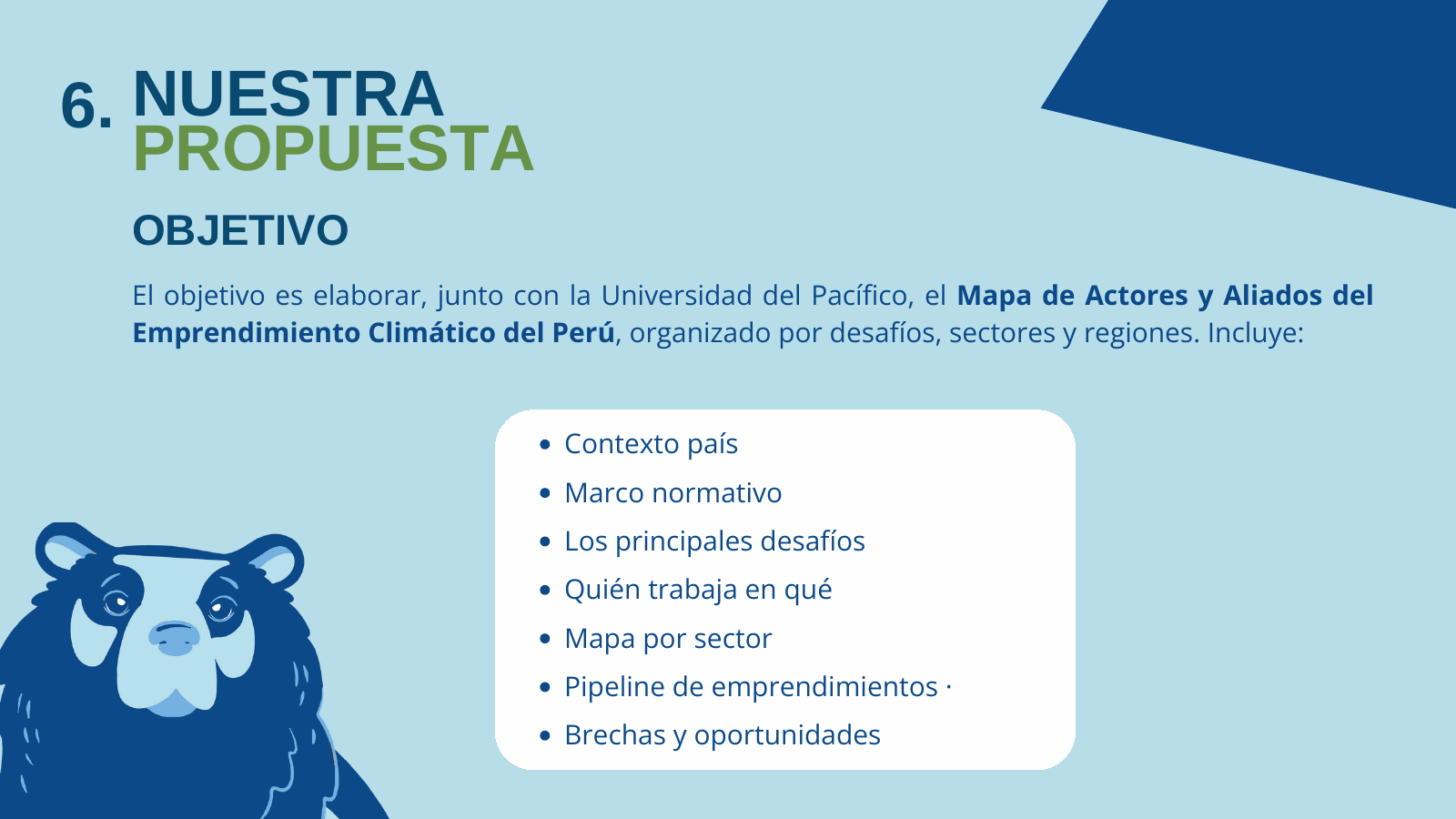 Metodología / objetivo de la propuesta